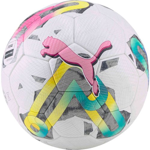 PUMA Orbita 2 Match Soccer Ball - White & Multi Color
