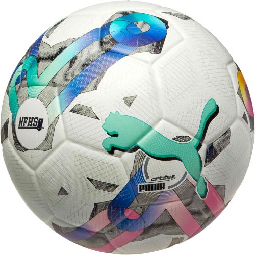 PUMA Orbita 3 Soccer Ball - White & Multi Color