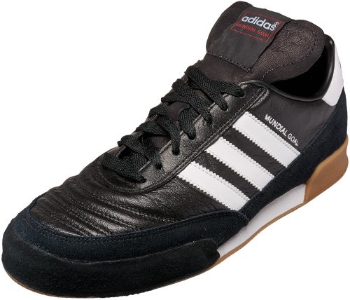 adidas Mundial Goal Indoor Soccer Shoes  Black/White