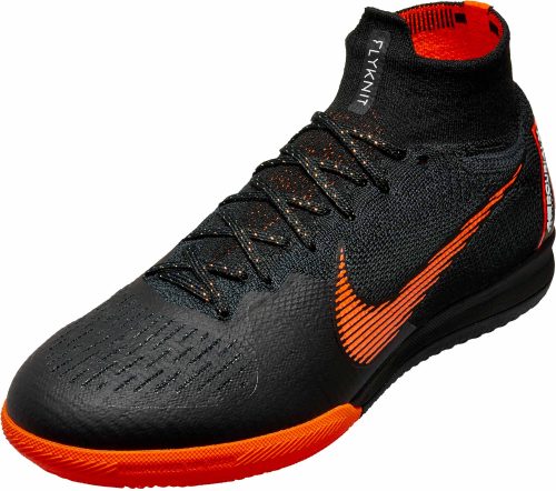 Nike SuperflyX 6 Elite IC - Black/Total Orange