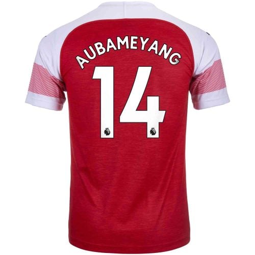 2018/19 Kids PUMA Pierre-Emerick Aubameyang Arsenal Home Jersey