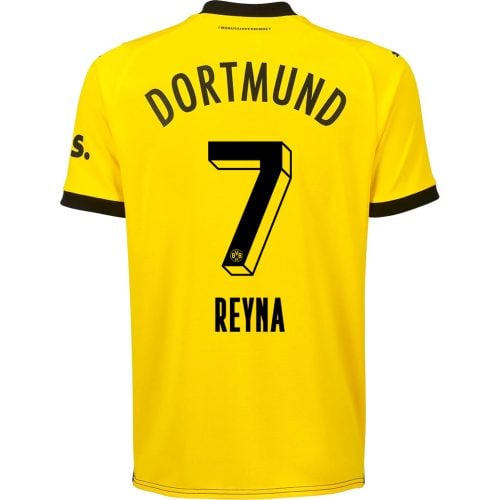 2023/24 PUMA Giovanni Reyna Borussia Dortmund Home Jersey