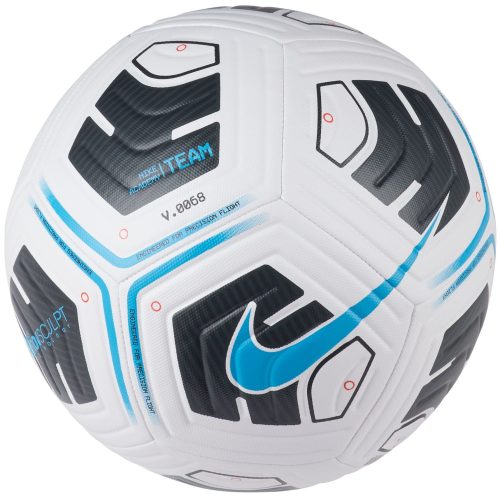 Nike Academy Soccer Ball - White & Black with Blue
