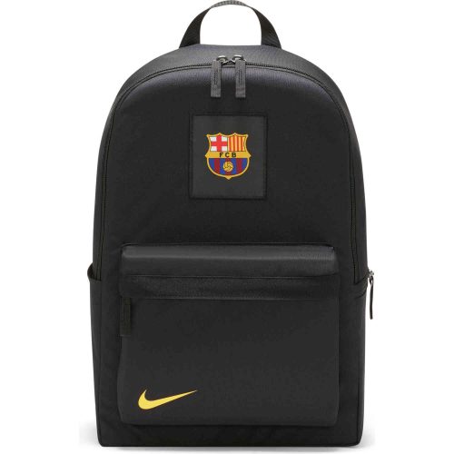 Nike Barcelona Backpack - Black & Varsity Maize