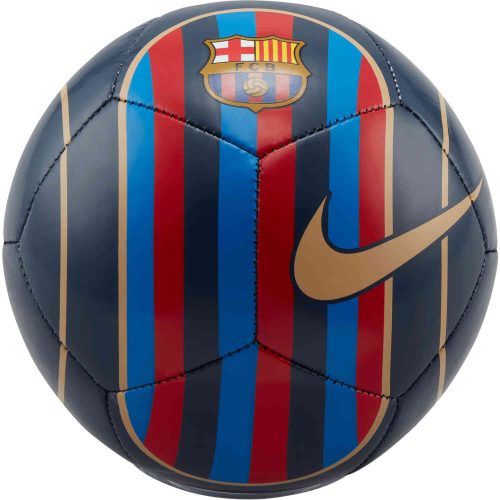 Nike FC Barcelona Skills Soccer Ball - Midnight Navy/University Red/Sesame