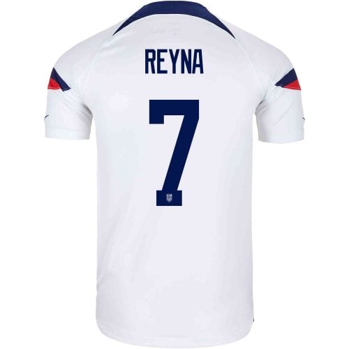 2022 Nike Giovanni Reyna USA Home Jersey
