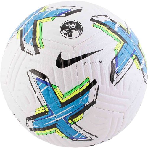 Nike Premier League Academy Soccer Ball - White & Lt Photo Blue with Black