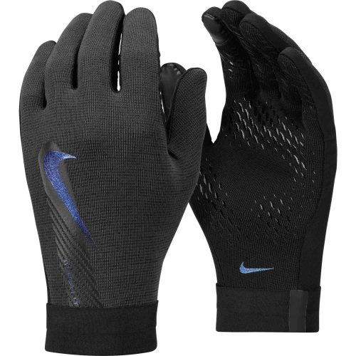 Nike Academy Thermafit Fieldplayer Gloves - Black & Dk Smoke Grey with Multi-Color