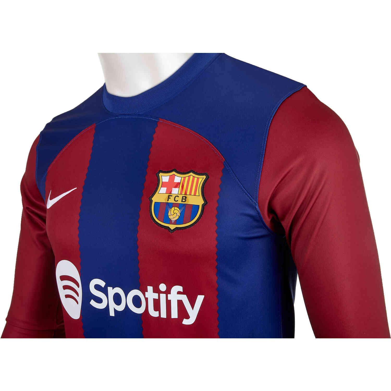 2023/24 Nike Frenkie de Jong Barcelona L/S Home Jersey - SoccerPro