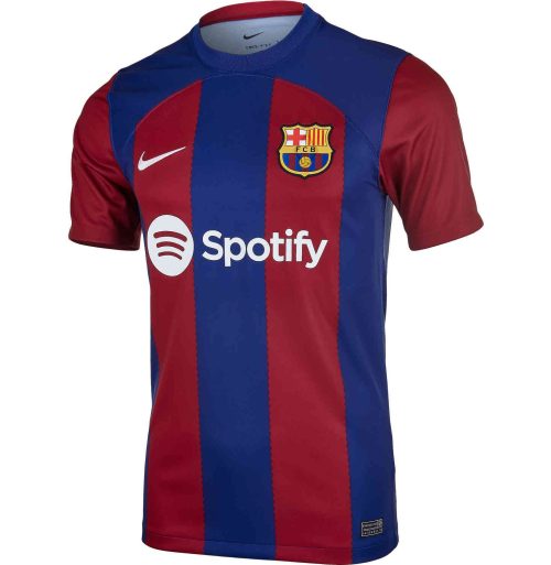 2023/24 Nike Robert Lewandowski Barcelona Home Jersey