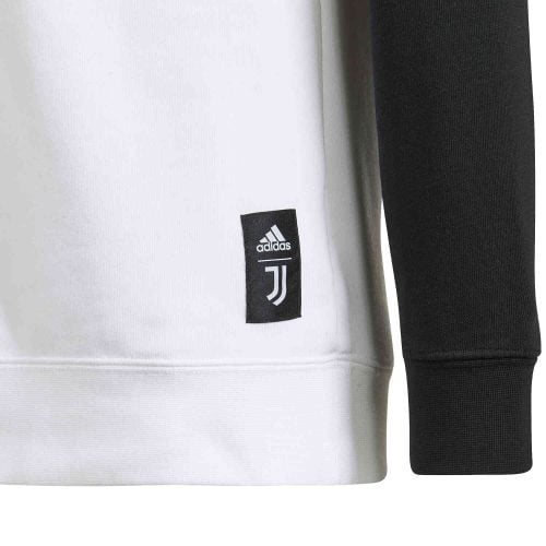 Kids adidas Juventus Sweatshirt - Black/White