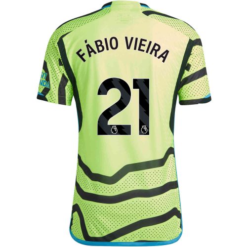 2023/24 adidas Fabio Vieira Arsenal Away Authentic Jersey