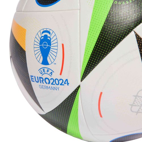 adidas Euro24 Competition Match Soccer Ball - White & Black with GloBlu